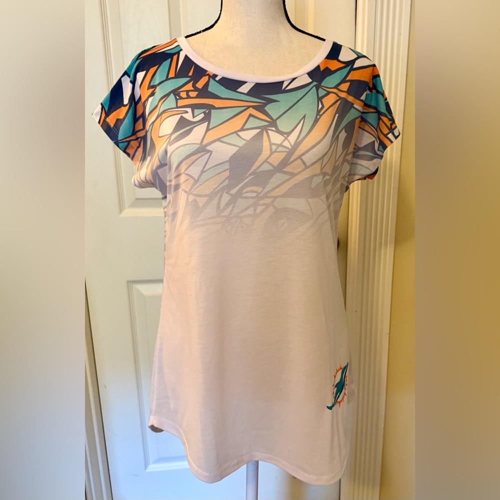 NWT NFL Women's White Miami Dolphins, Size S